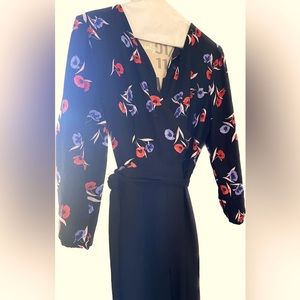 Jumpsuit black floral